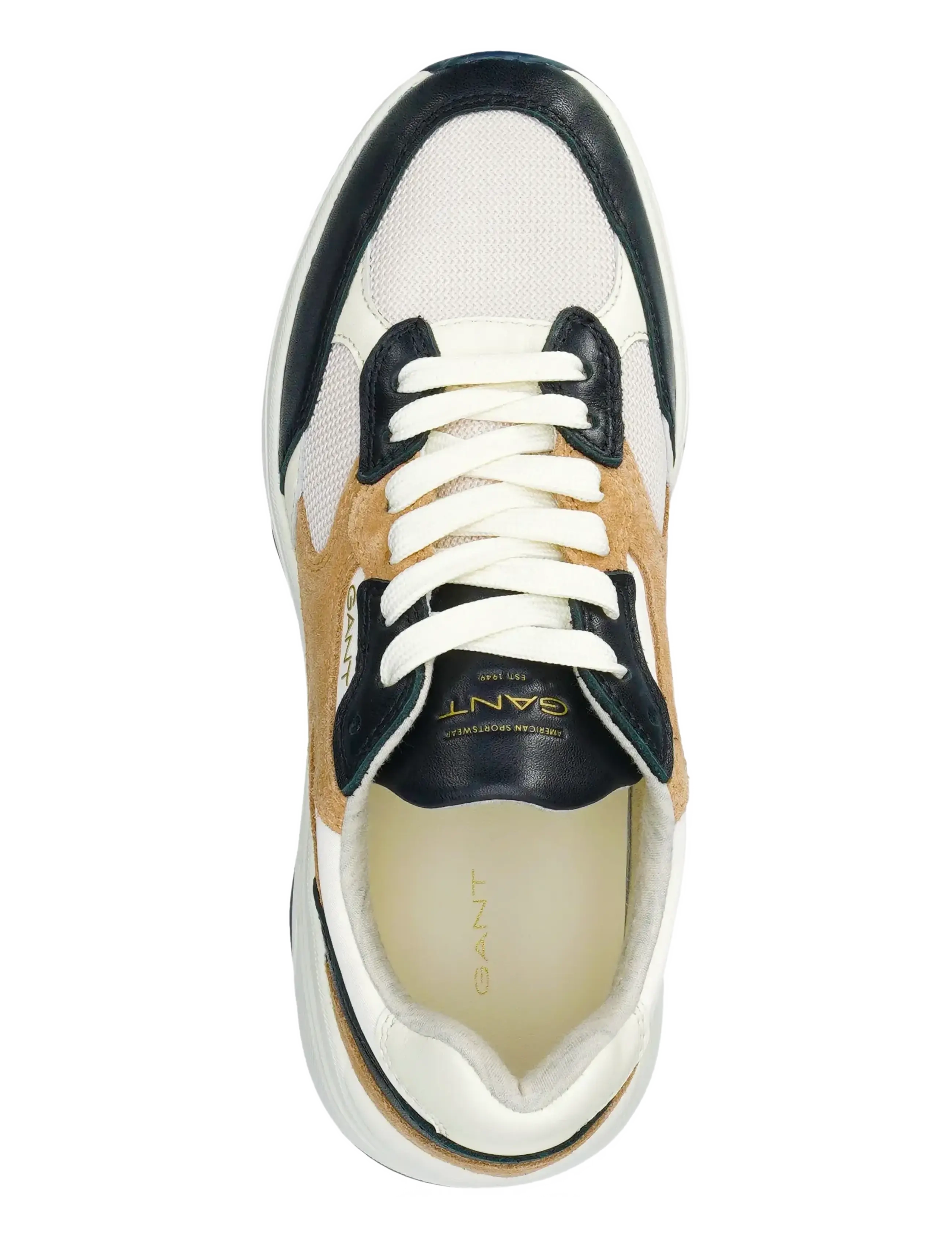 Gant - Newile Sneaker - lave sneakers - black/beige - 4
