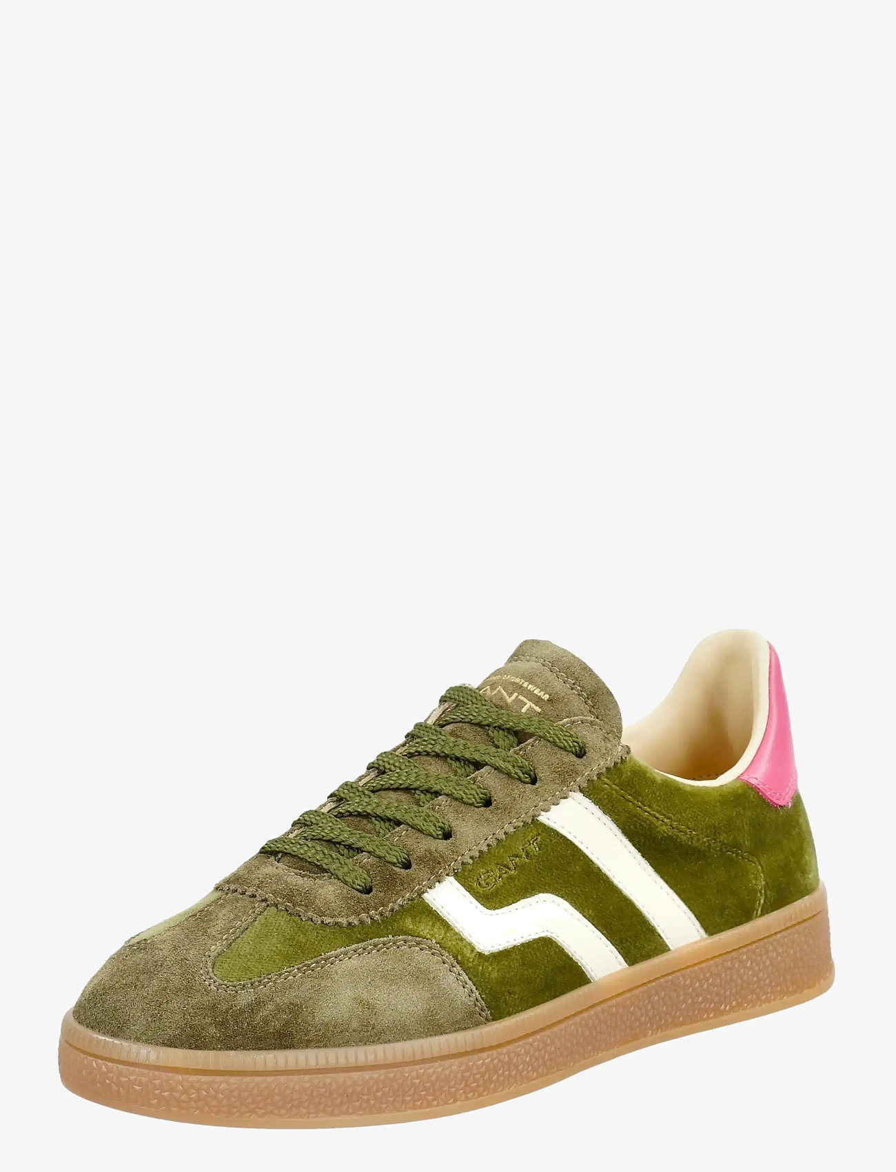 GANT - Cuzima Sneaker - niedrige sneakers - dark olive/rapture rose - 0