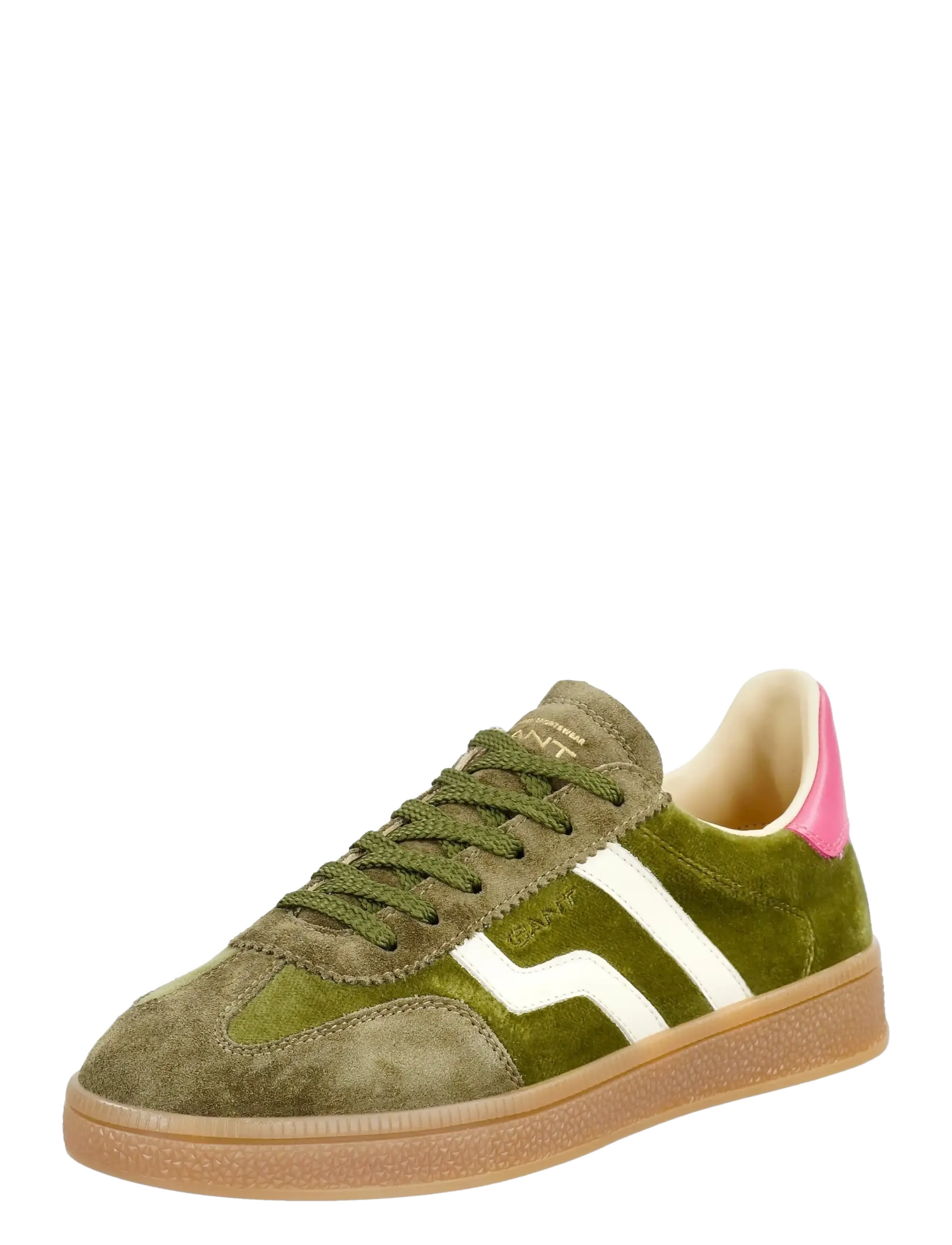 GANT Cuzima Sneaker - Shoes - DARK OLIVE/RAPTURE ROSE / khaki/green