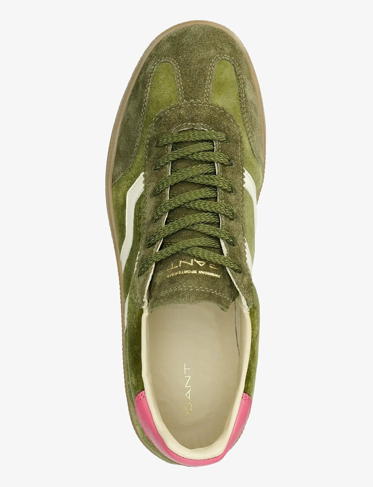 GANT - Cuzima Sneaker - niedrige sneakers - dark olive/rapture rose - 4