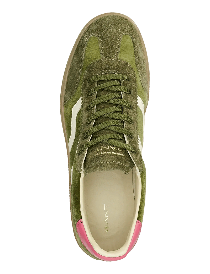 GANT - Cuzima Sneaker - dark olive/rapture rose - 4