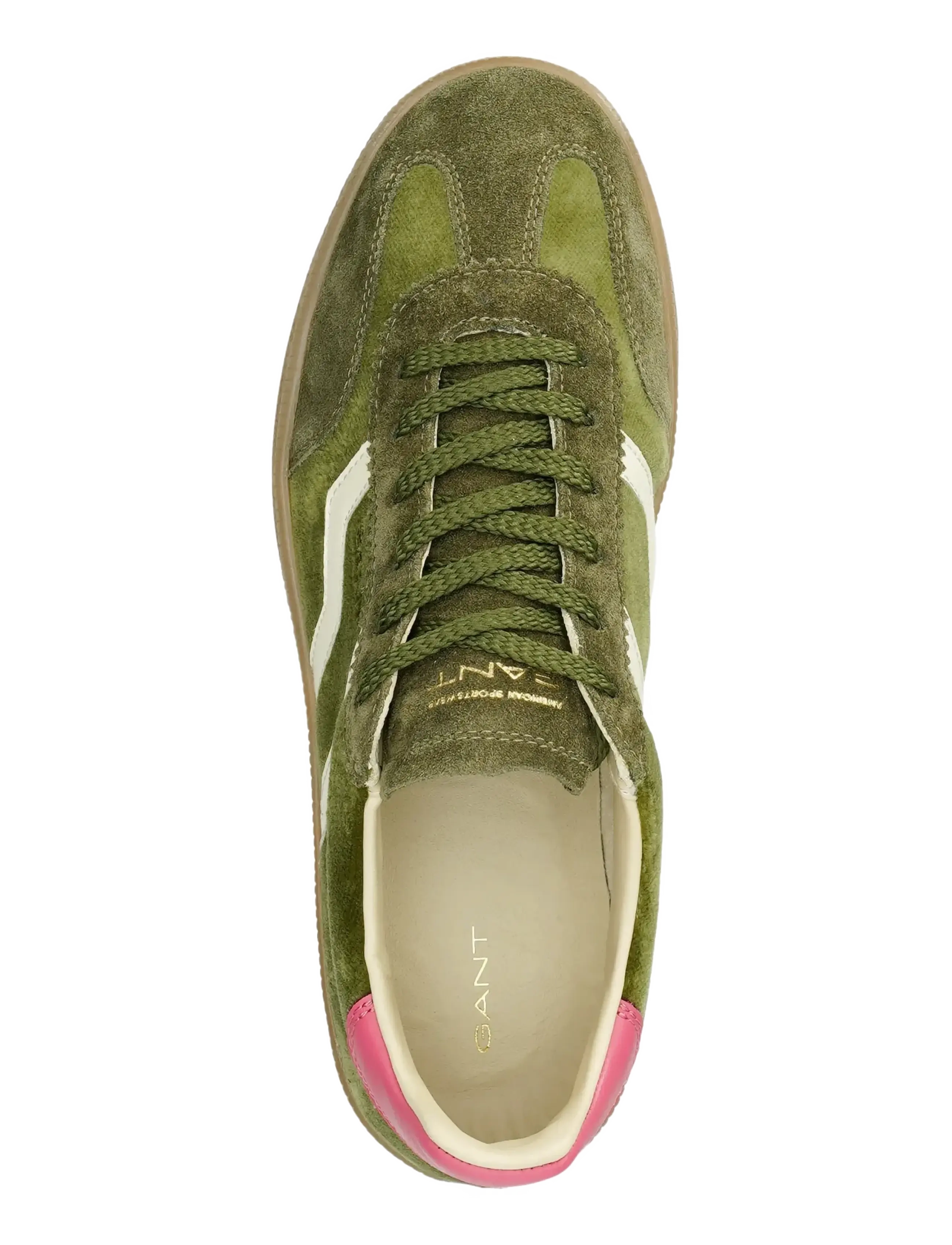 GANT - Cuzima Sneaker - dark olive/rapture rose - 4
