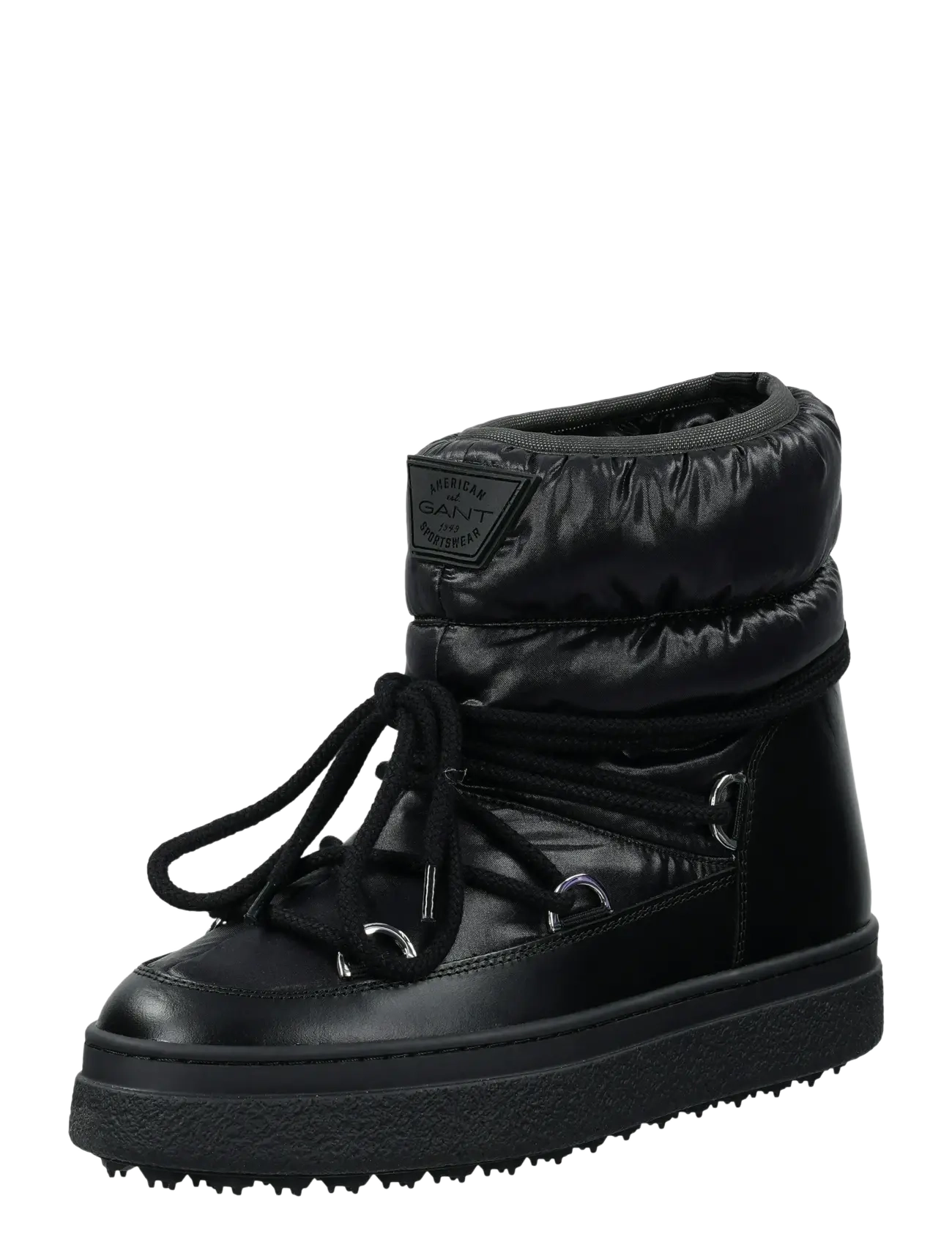 Gant Snowhill Mid Boot - Jalanõud - BLACK / black
