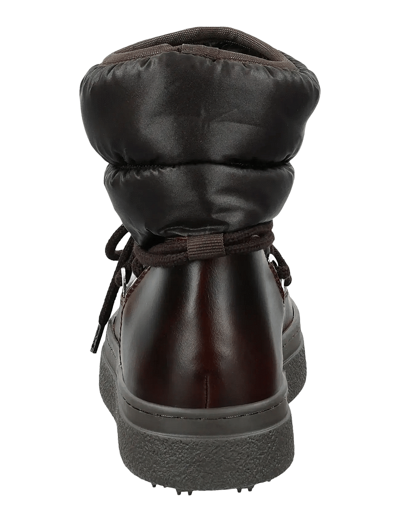 GANT - Snowhill Mid Boot - geschnürte stiefel - dark brown - 1