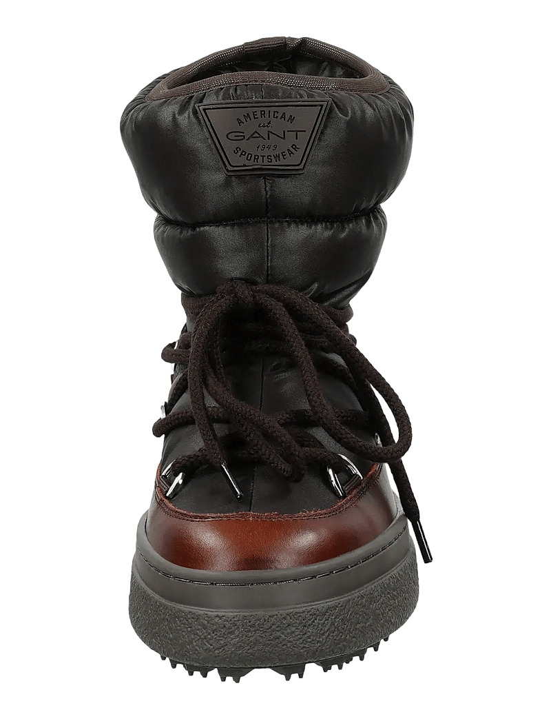 GANT - Snowhill Mid Boot - geschnürte stiefel - dark brown - 3