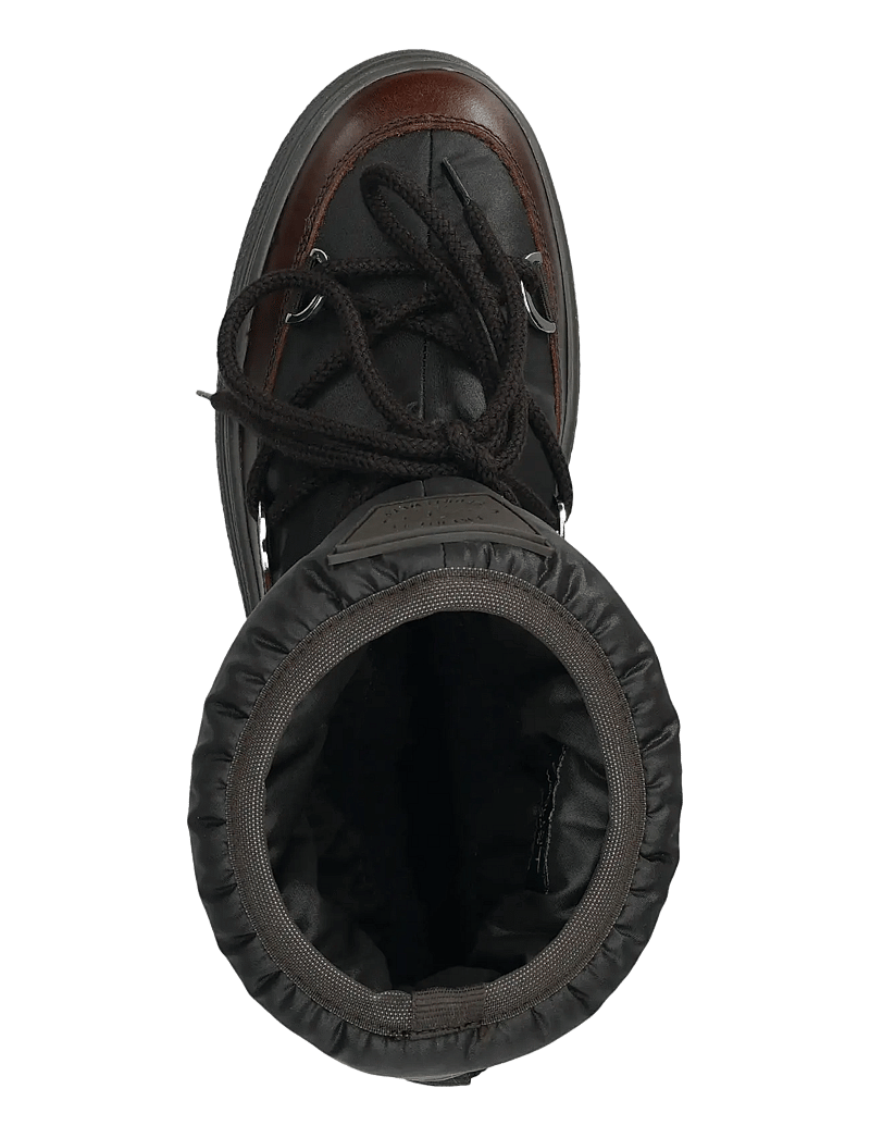 GANT - Snowhill Mid Boot - geschnürte stiefel - dark brown - 4