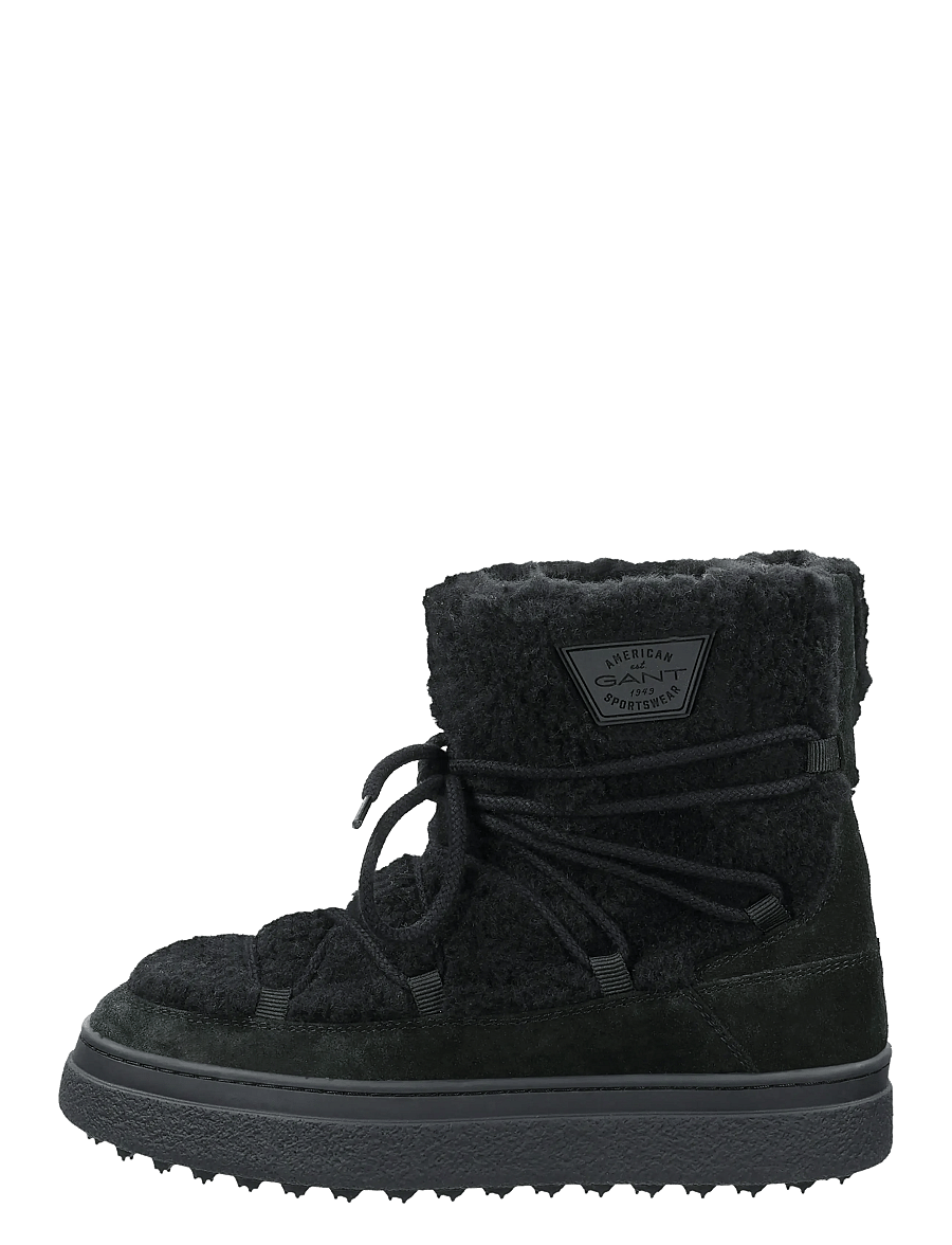 Gant - Snowhill Mid Boot - vinterskor - black - 2