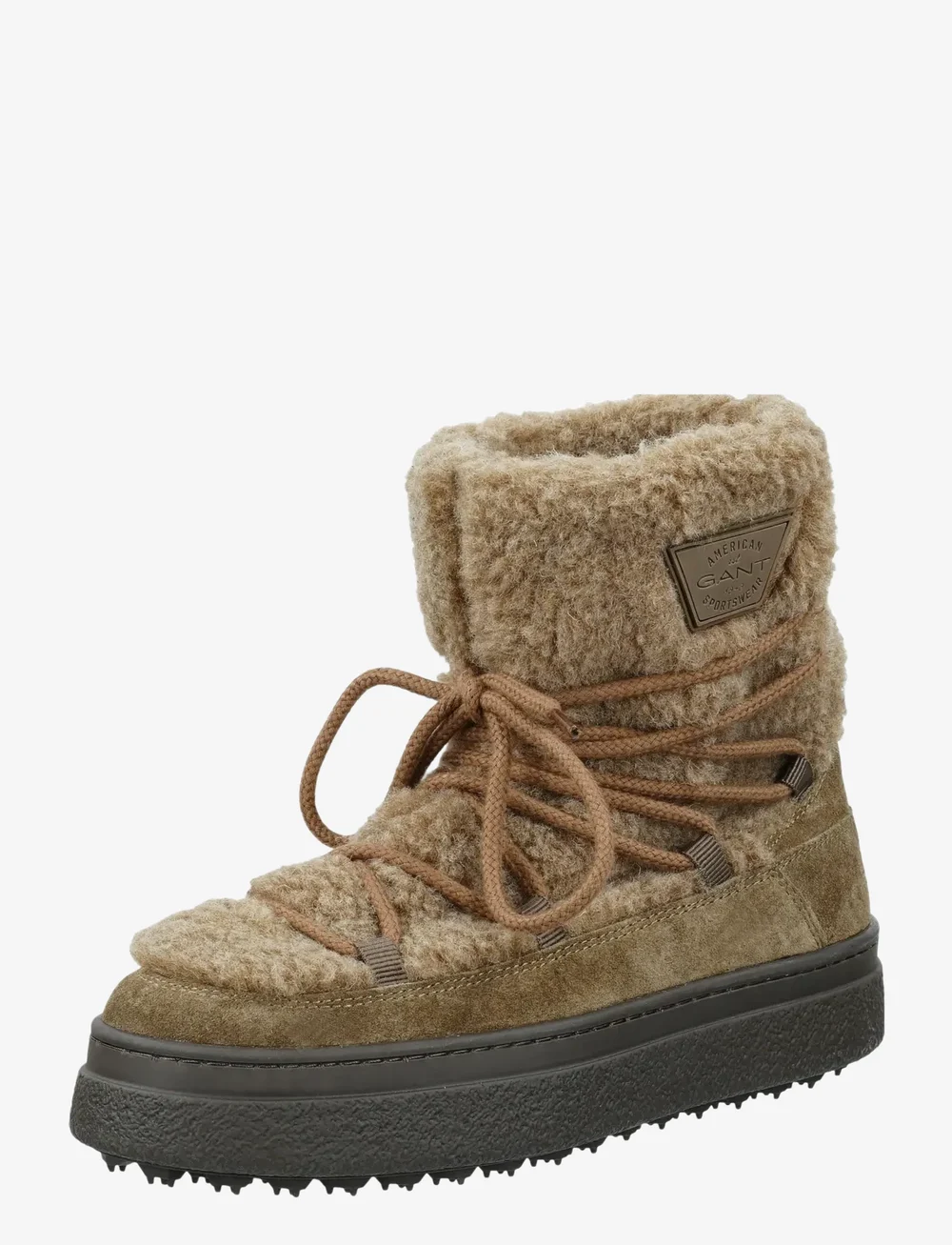 GANT - Snowhill Mid Boot - varmfodrade skor - desert brown - 0
