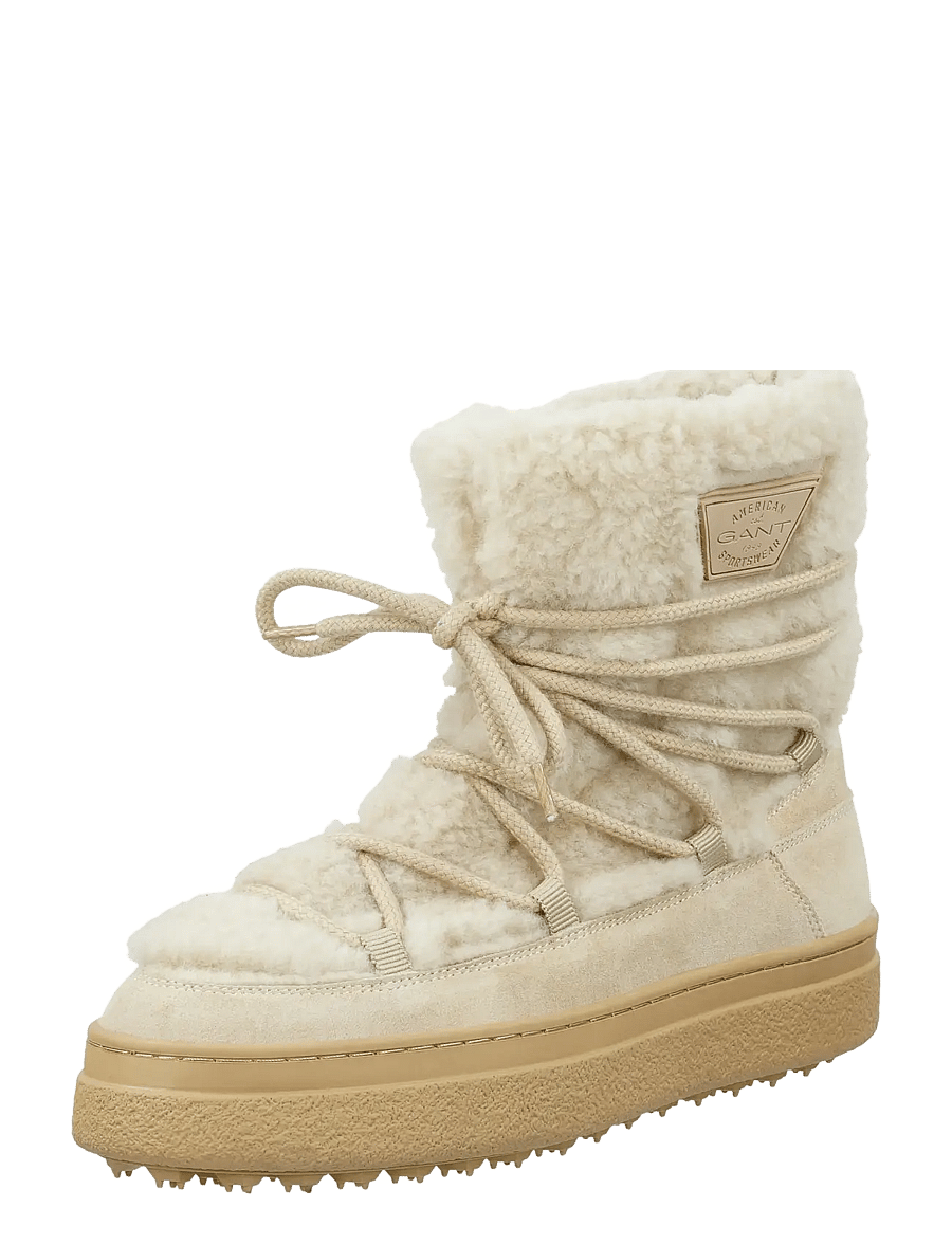 Gant - Snowhill Mid Boot - vintersko - sand - 0