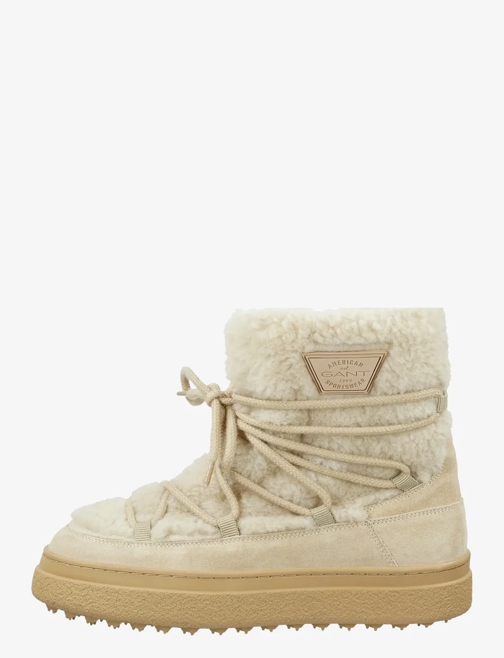 GANT - Snowhill Mid Boot - varmfodrade skor - sand - 2