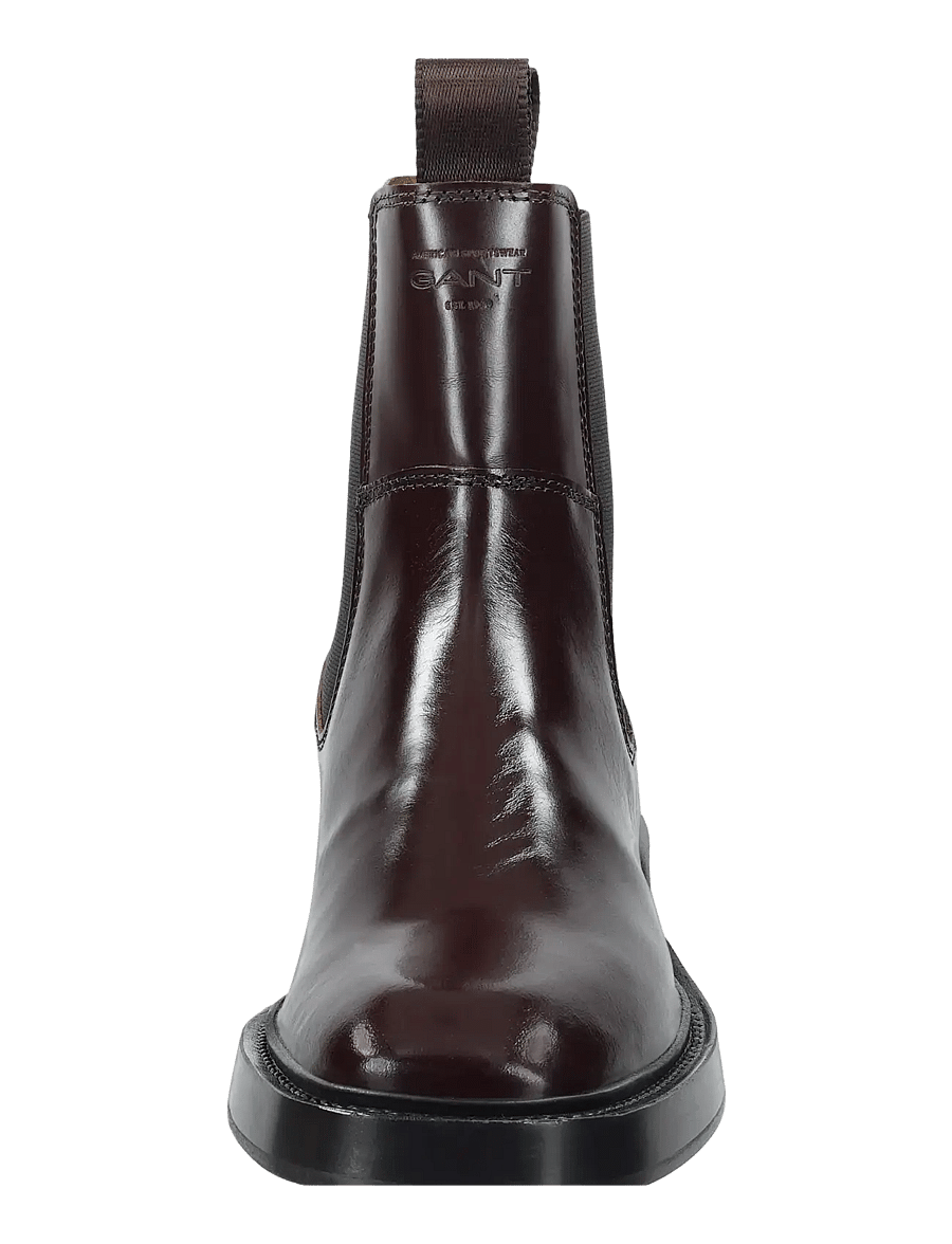 Gant - Fallwi Mid Boot - flade ankelstøvler - dark brown - 2