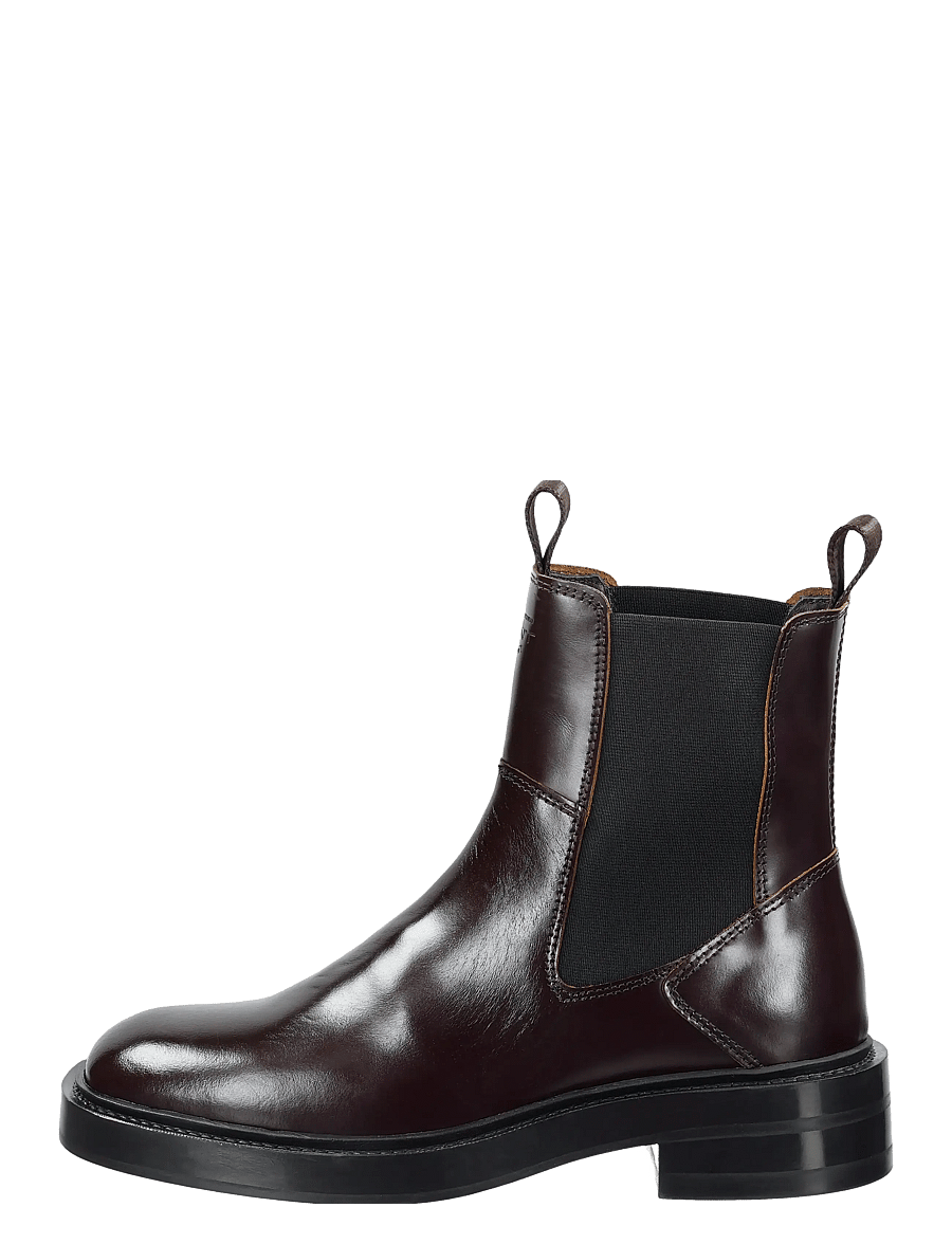 Gant - Fallwi Mid Boot - flade ankelstøvler - dark brown - 1