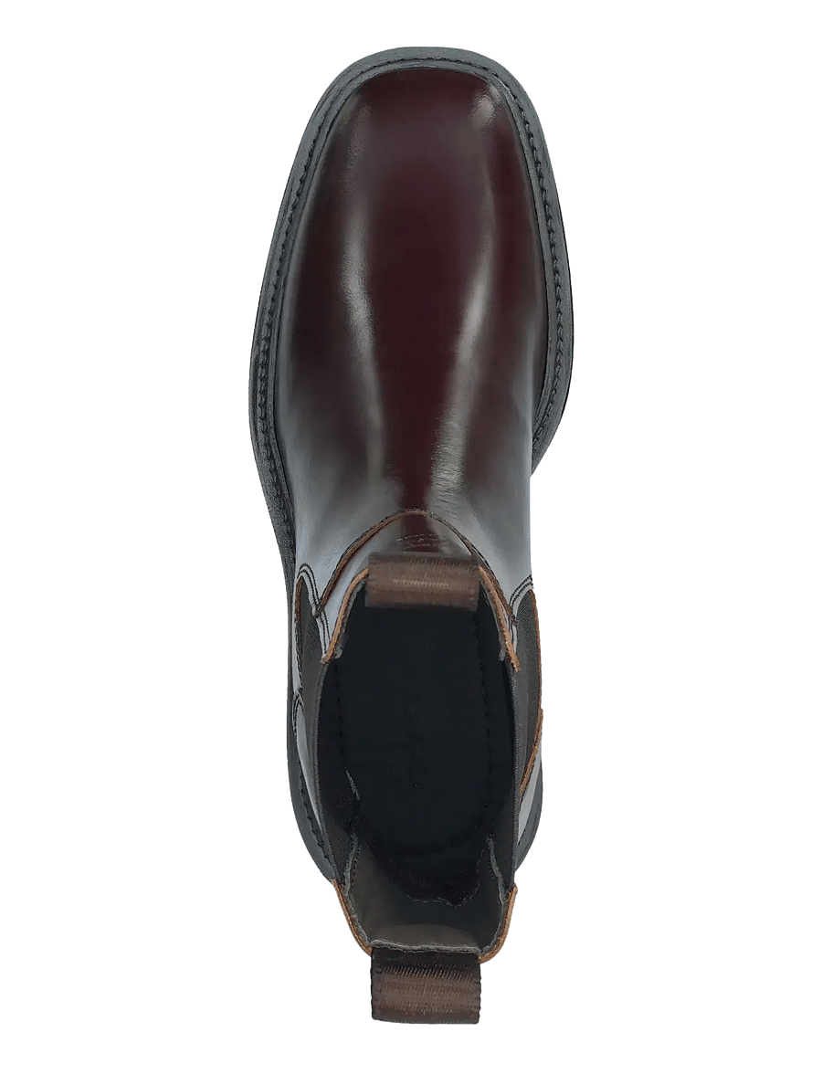Gant - Fallwi Mid Boot - flade ankelstøvler - dark brown - 4