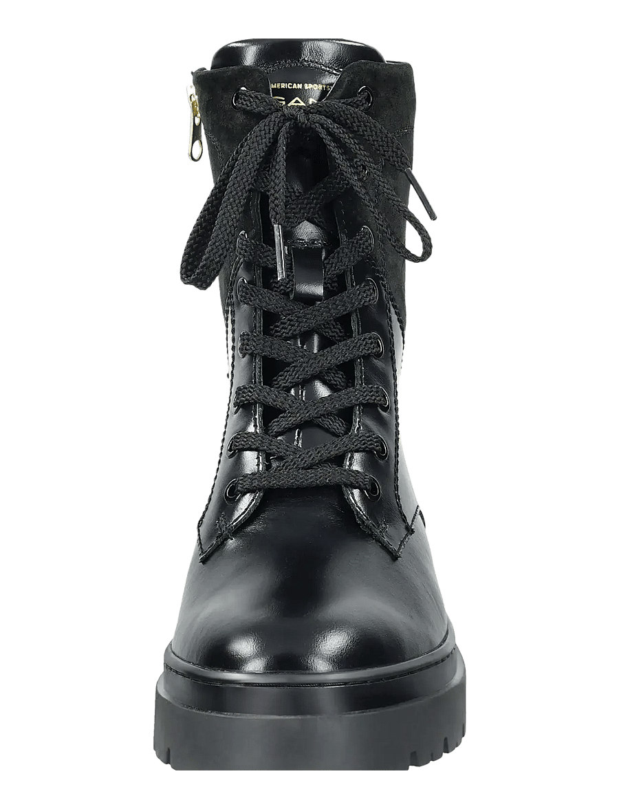 Gant - Aligrey Mid Boot - geschnürte stiefel - black - 3