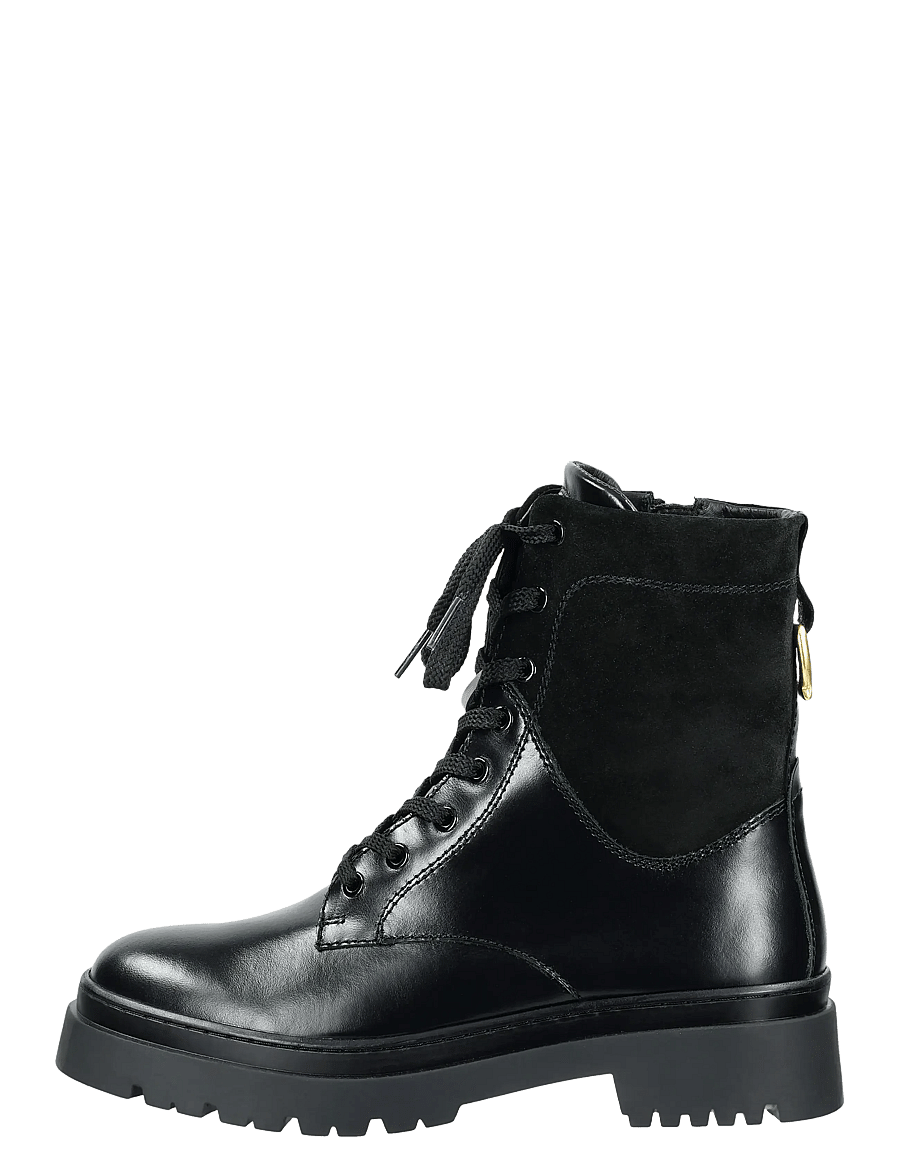 Gant - Aligrey Mid Boot - geschnürte stiefel - black - 1