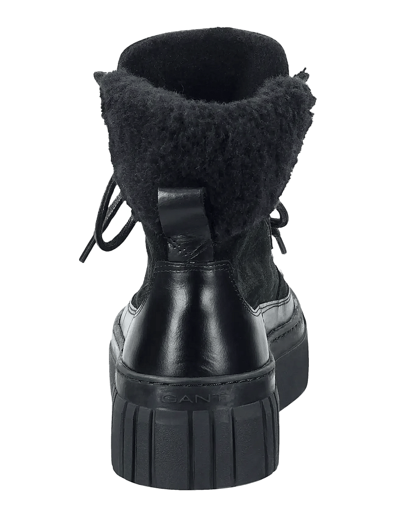 GANT - Snowmont Mid Boot - snørestøvler - black - 1
