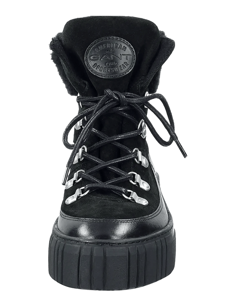 GANT - Snowmont Mid Boot - snørestøvler - black - 3