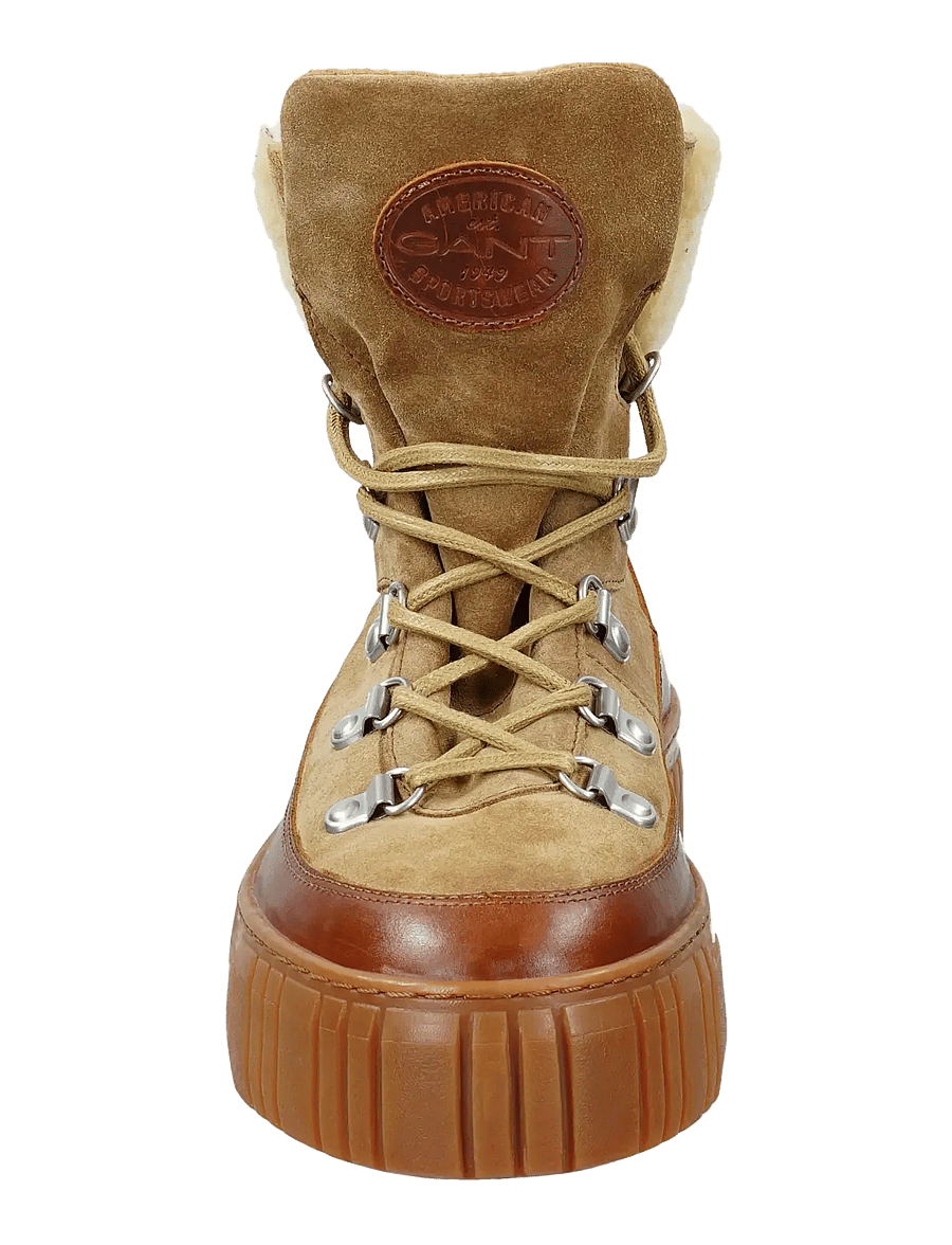 Gant - Snowmont Mid Boot - snøreboots - camel - 0