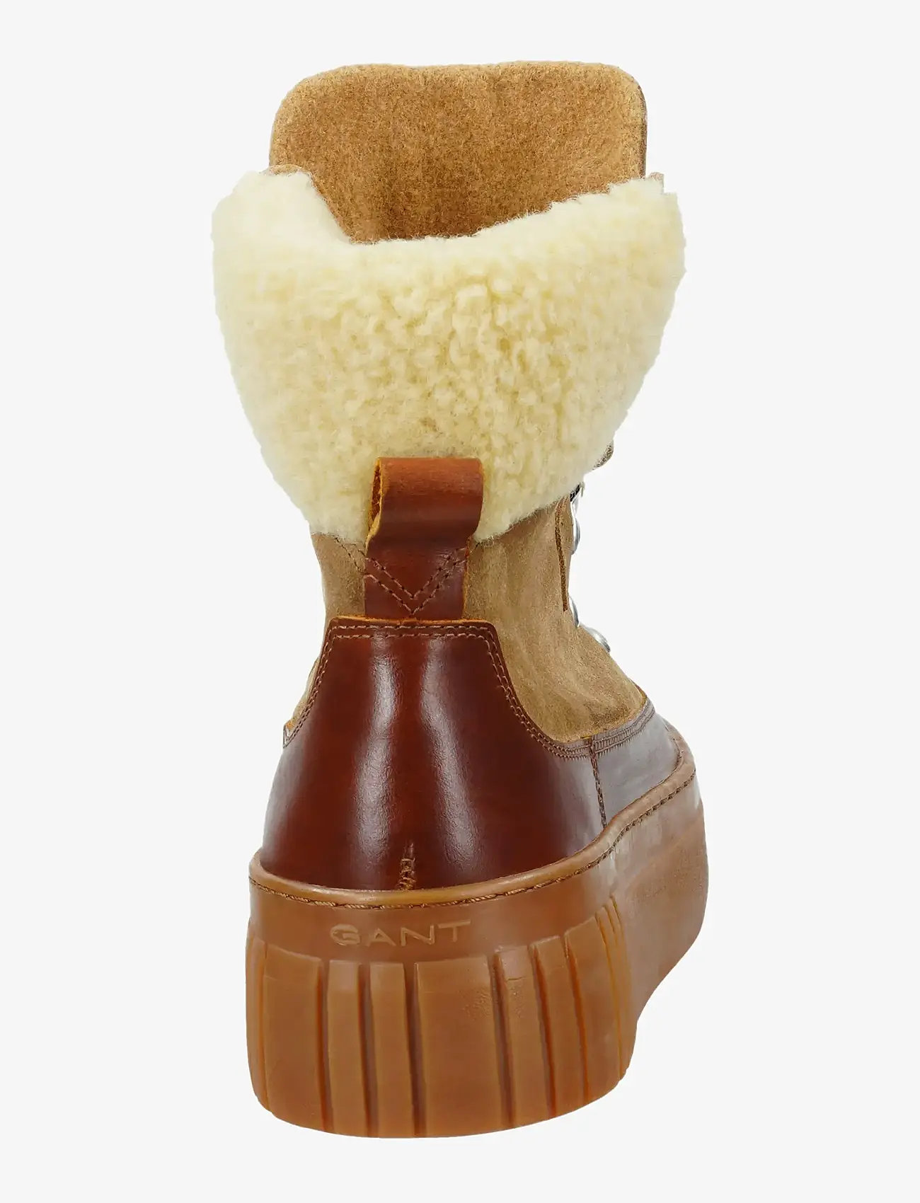 GANT - Snowmont Mid Boot - kängor - camel - 1