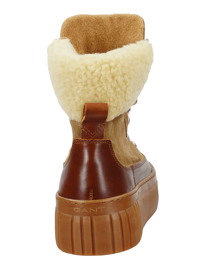 GANT - Snowmont Mid Boot - kängor - camel - 1