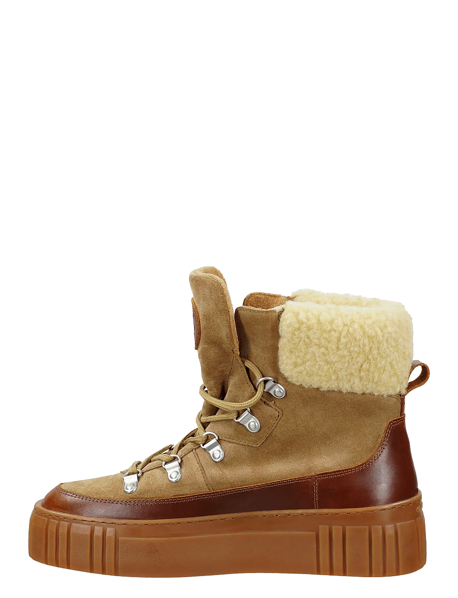 Gant - Snowmont Mid Boot - snøreboots - camel - 2