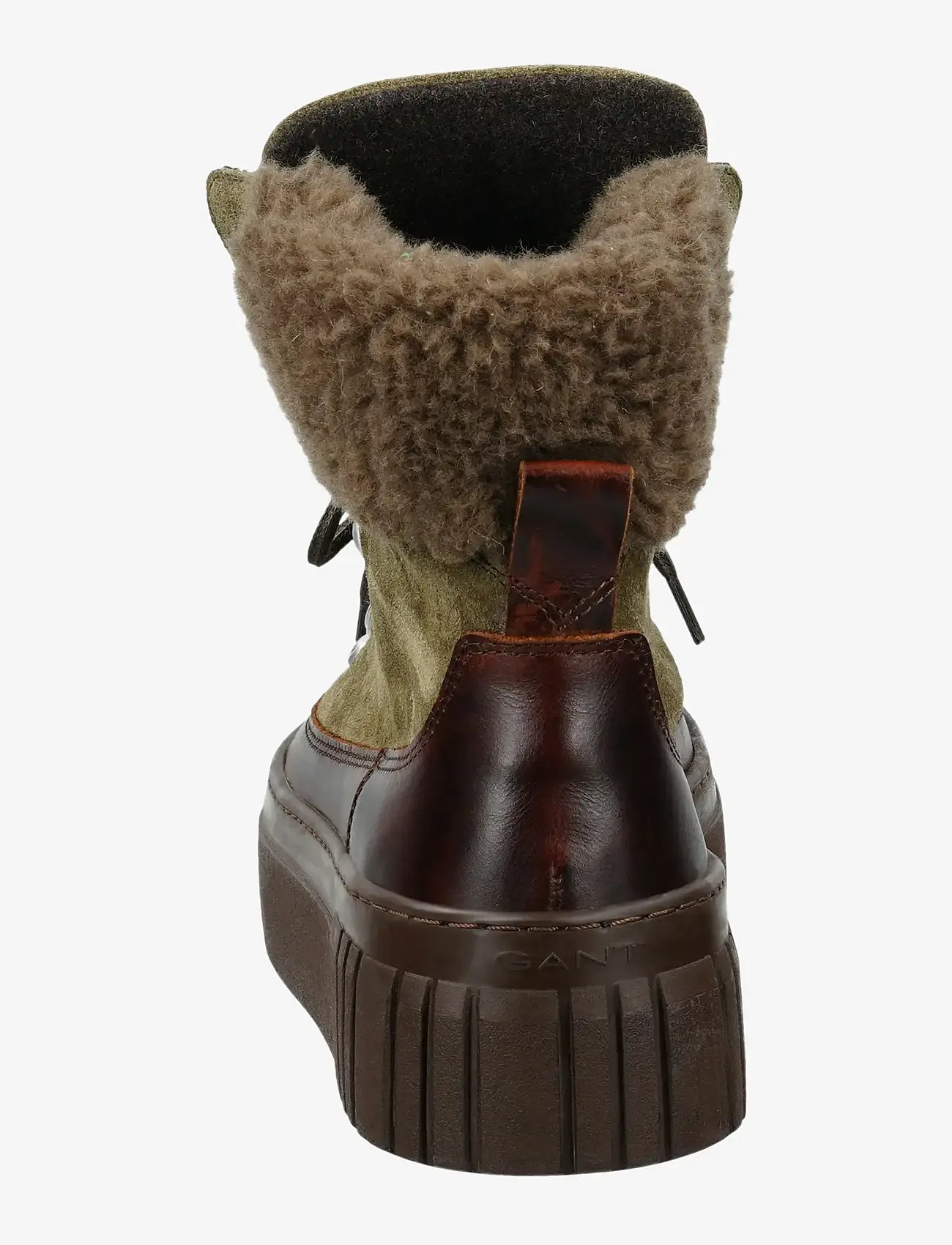 Gant - Snowmont Mid Boot - paeltega saapad - olive green - 1