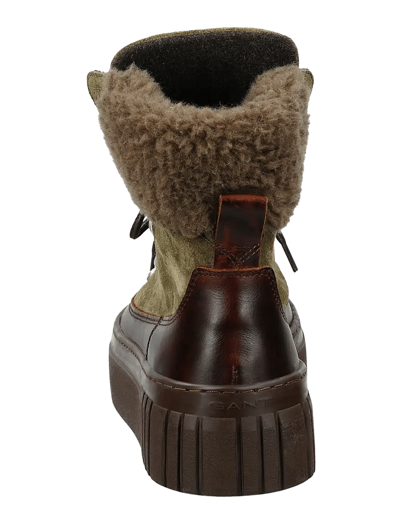 Gant - Snowmont Mid Boot - paeltega saapad - olive green - 1