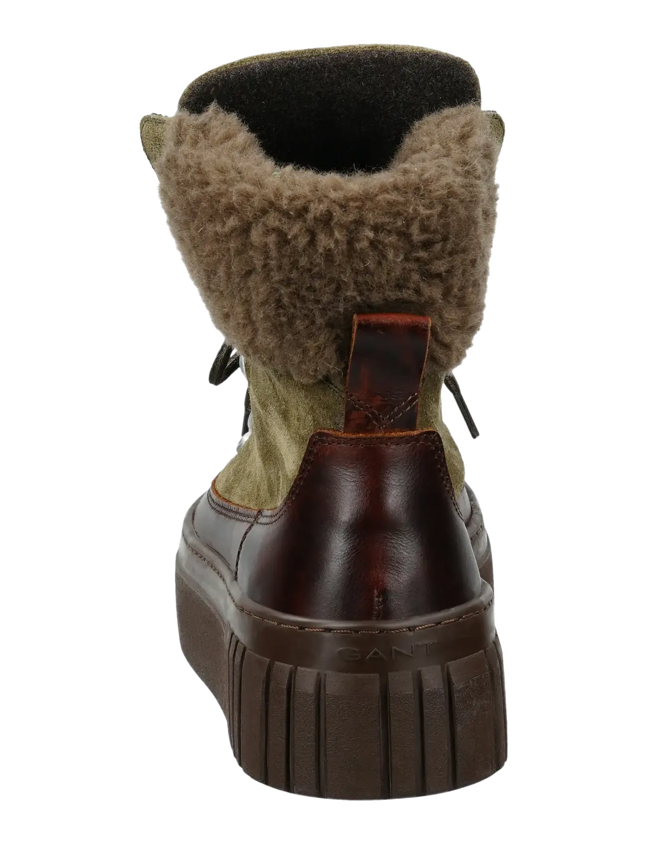 Gant - Snowmont Mid Boot - snørestøvler - olive green - 1
