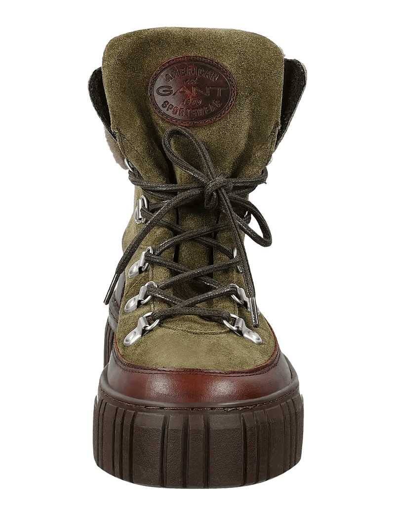 Gant - Snowmont Mid Boot - paeltega saapad - olive green - 3