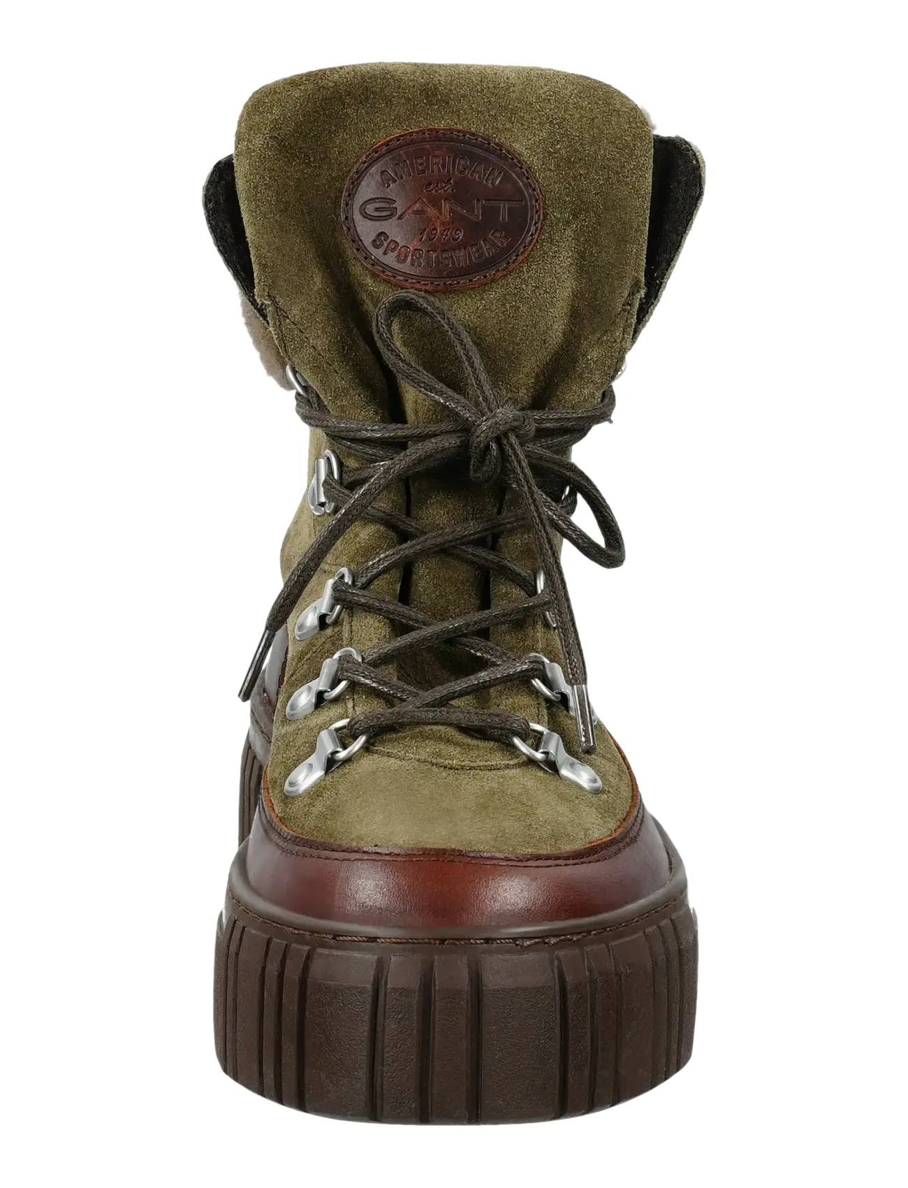 Gant - Snowmont Mid Boot - snørestøvler - olive green - 3