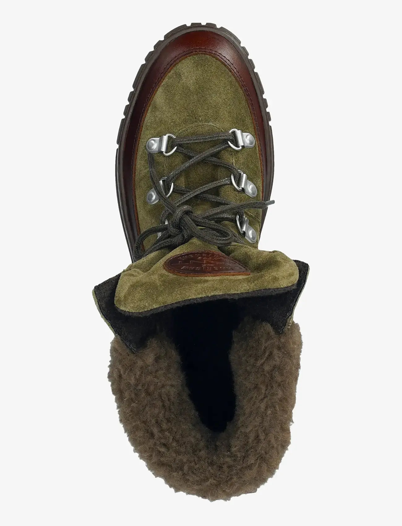 Gant - Snowmont Mid Boot - paeltega saapad - olive green - 4