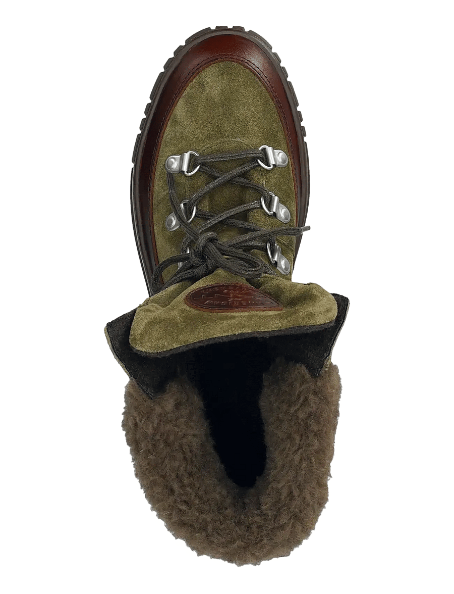 Gant - Snowmont Mid Boot - kängor - olive green - 4