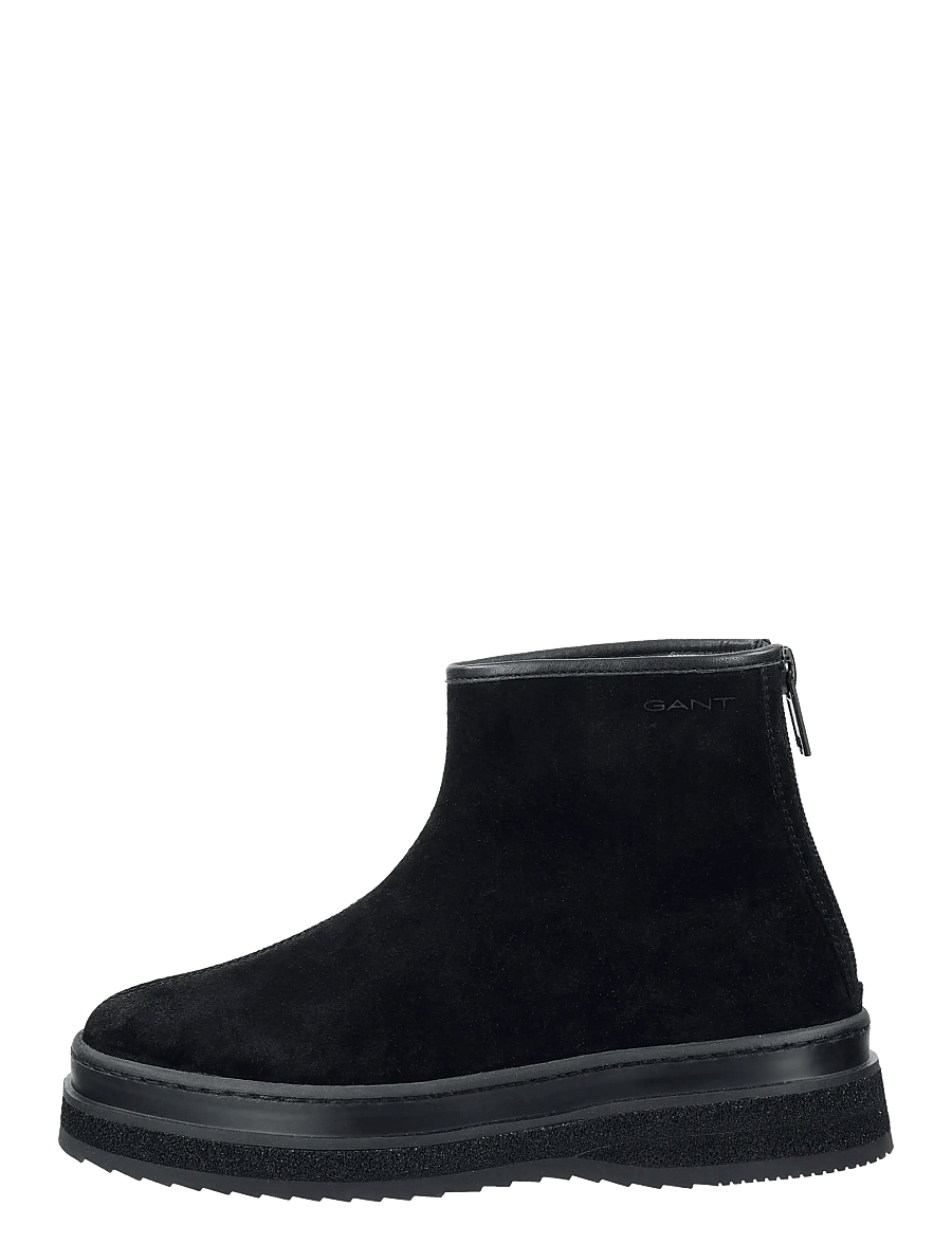 Gant - Sistown Mid Boot - platta ankelboots - black - 2