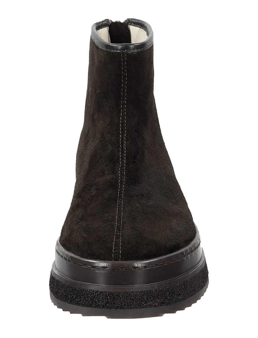 Gant - Sistown Mid Boot - platta ankelboots - dark brown - 2