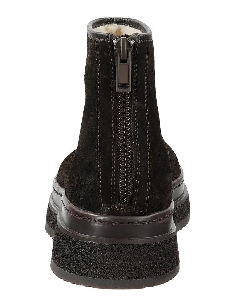 GANT - Sistown Mid Boot - platta ankelboots - dark brown - 3