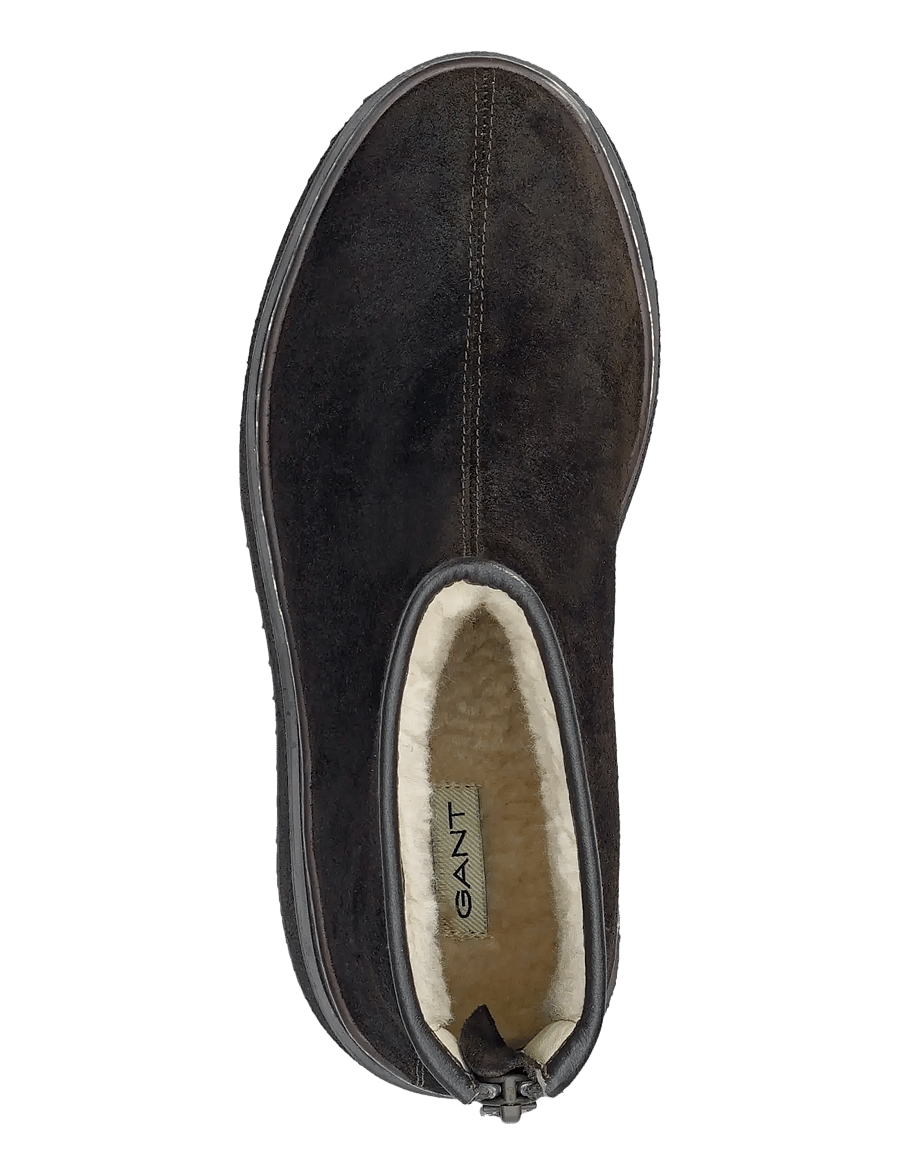 Gant - Sistown Mid Boot - platta ankelboots - dark brown - 4