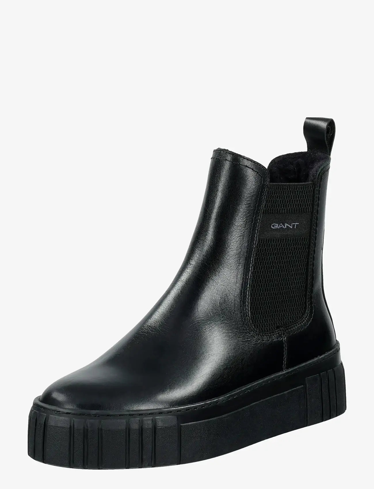 GANT - Snowmont Chelsea Boot - varmforede sko - black - 0