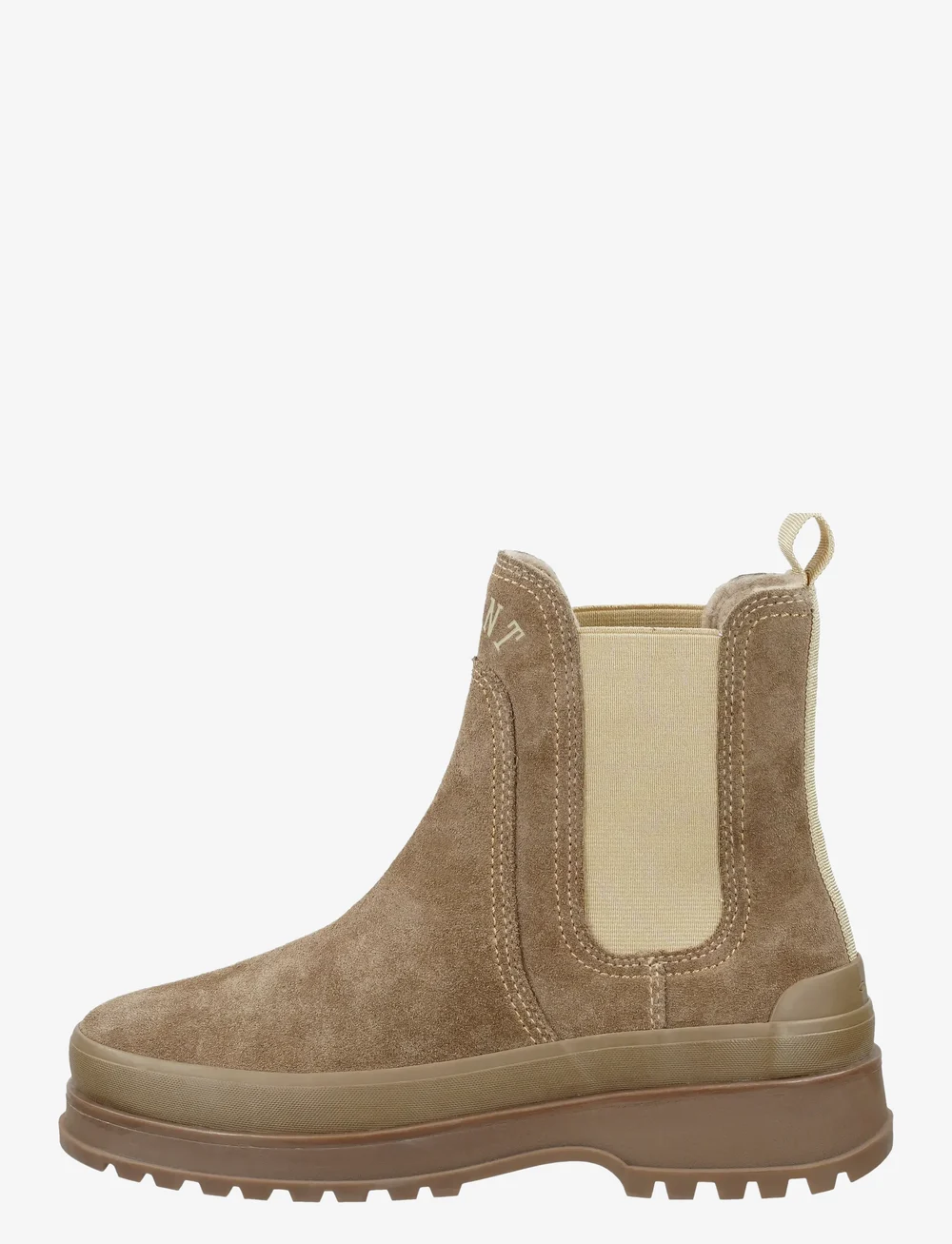 GANT - Wintly Chelsea Boot - flade ankelstøvler - cold beige - 1