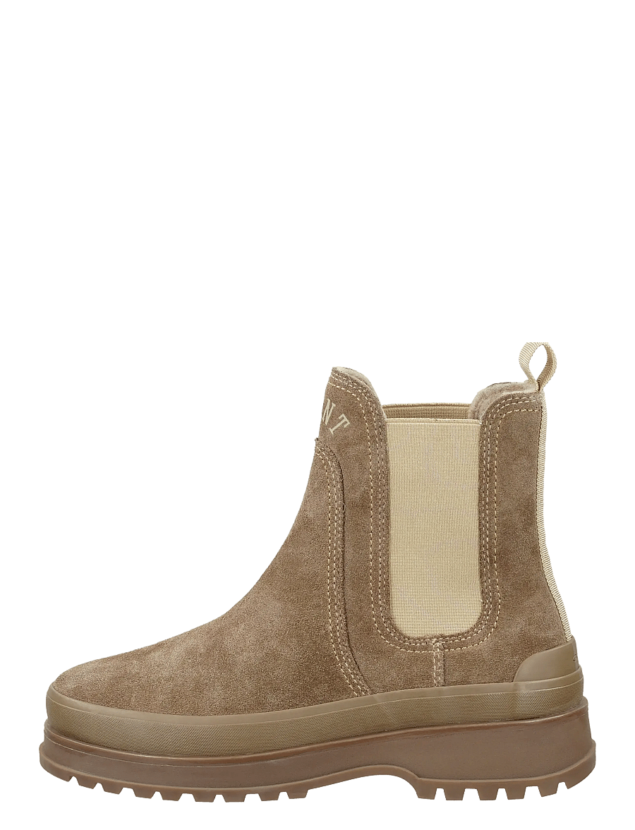 Gant - Wintly Chelsea Boot - flache stiefeletten - cold beige - 1