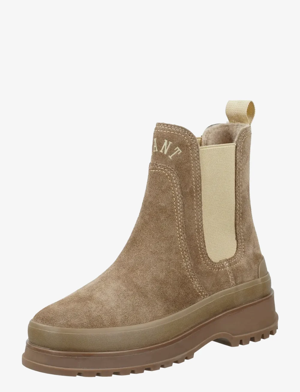 GANT - Wintly Chelsea Boot - flade ankelstøvler - cold beige - 0