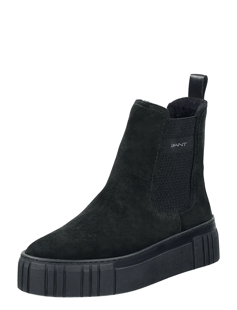 GANT - Snowmont Chelsea Boot - flache stiefeletten - black - 0