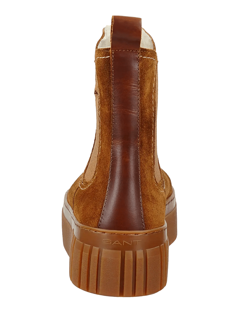GANT - Snowmont Chelsea Boot - platta ankelboots - cognac - 1