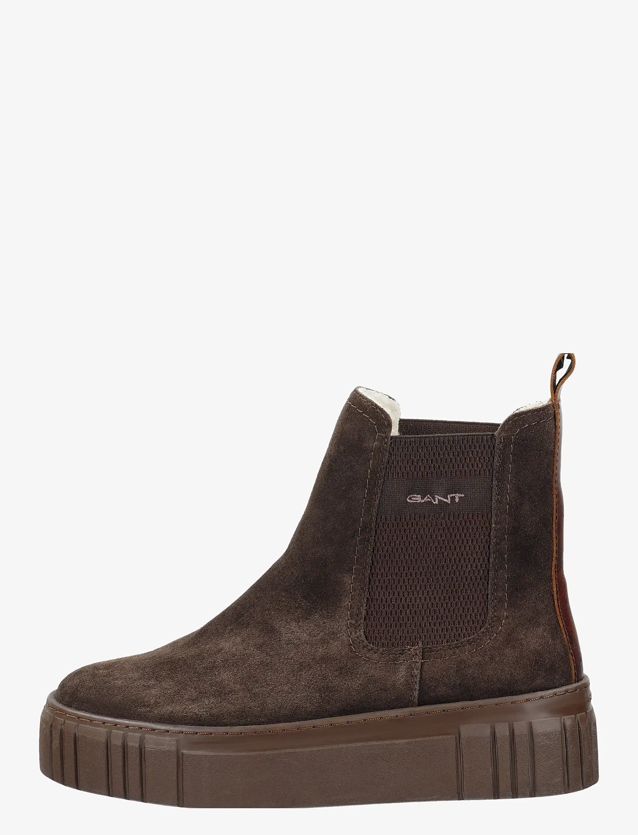 GANT - Snowmont Chelsea Boot - flache stiefeletten - dark brown - 1