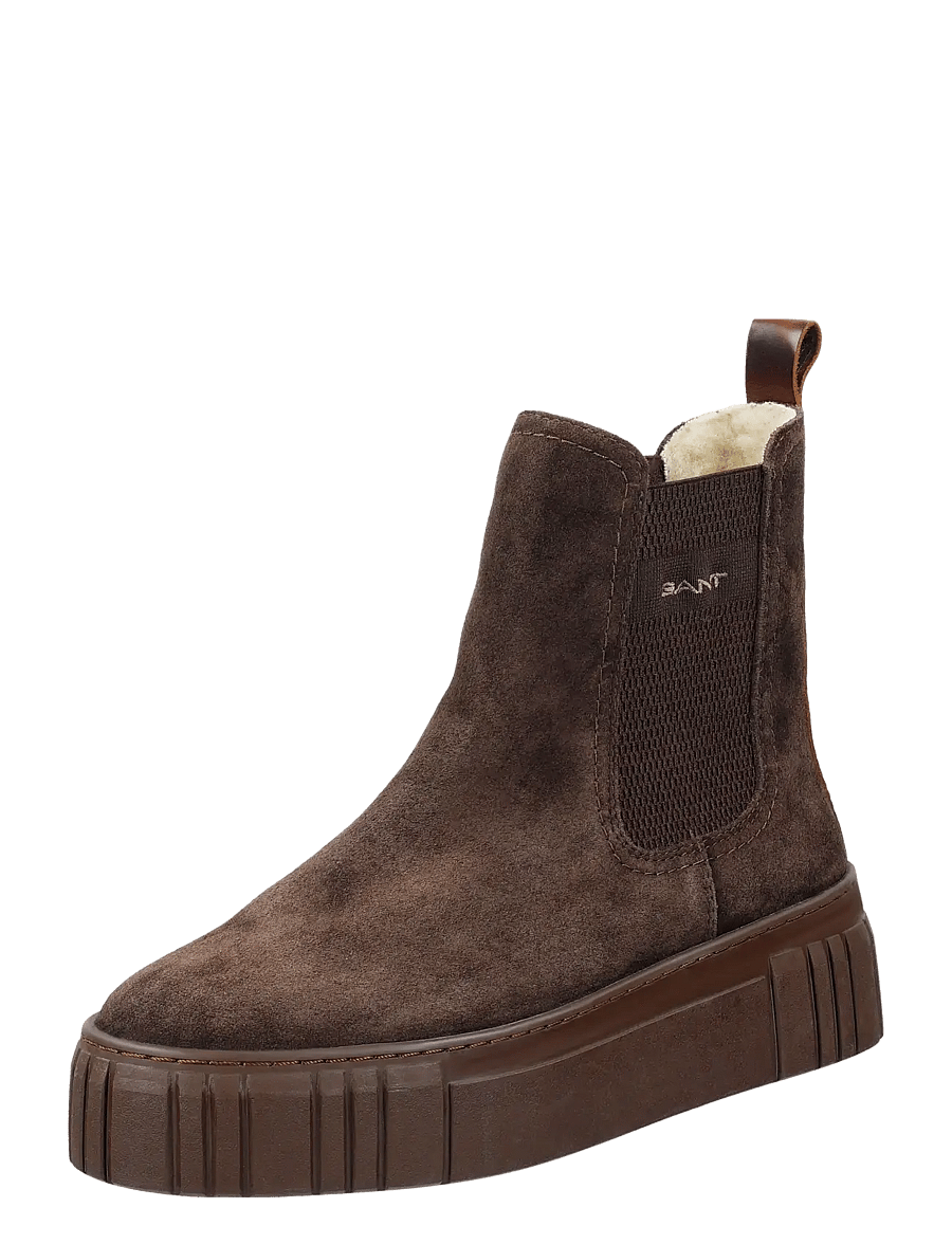 Gant - Snowmont Chelsea Boot - madalad poolsaapad - dark brown - 0
