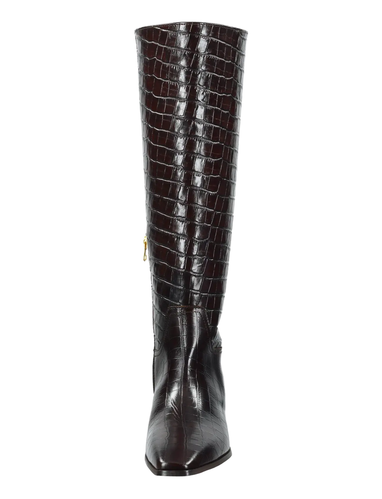 Gant - Bassotte Long Shaft Boot - pika säärega saapad - dark brown - 1