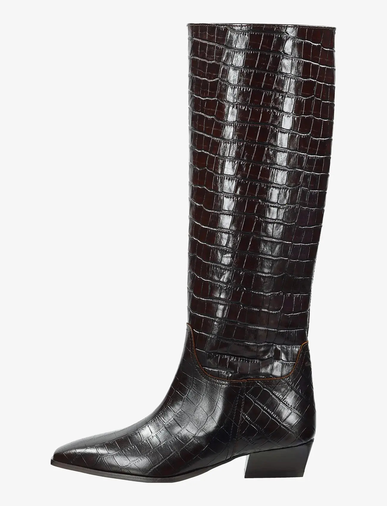 GANT - Bassotte Long Shaft Boot - kniehohe stiefel - dark brown - 3