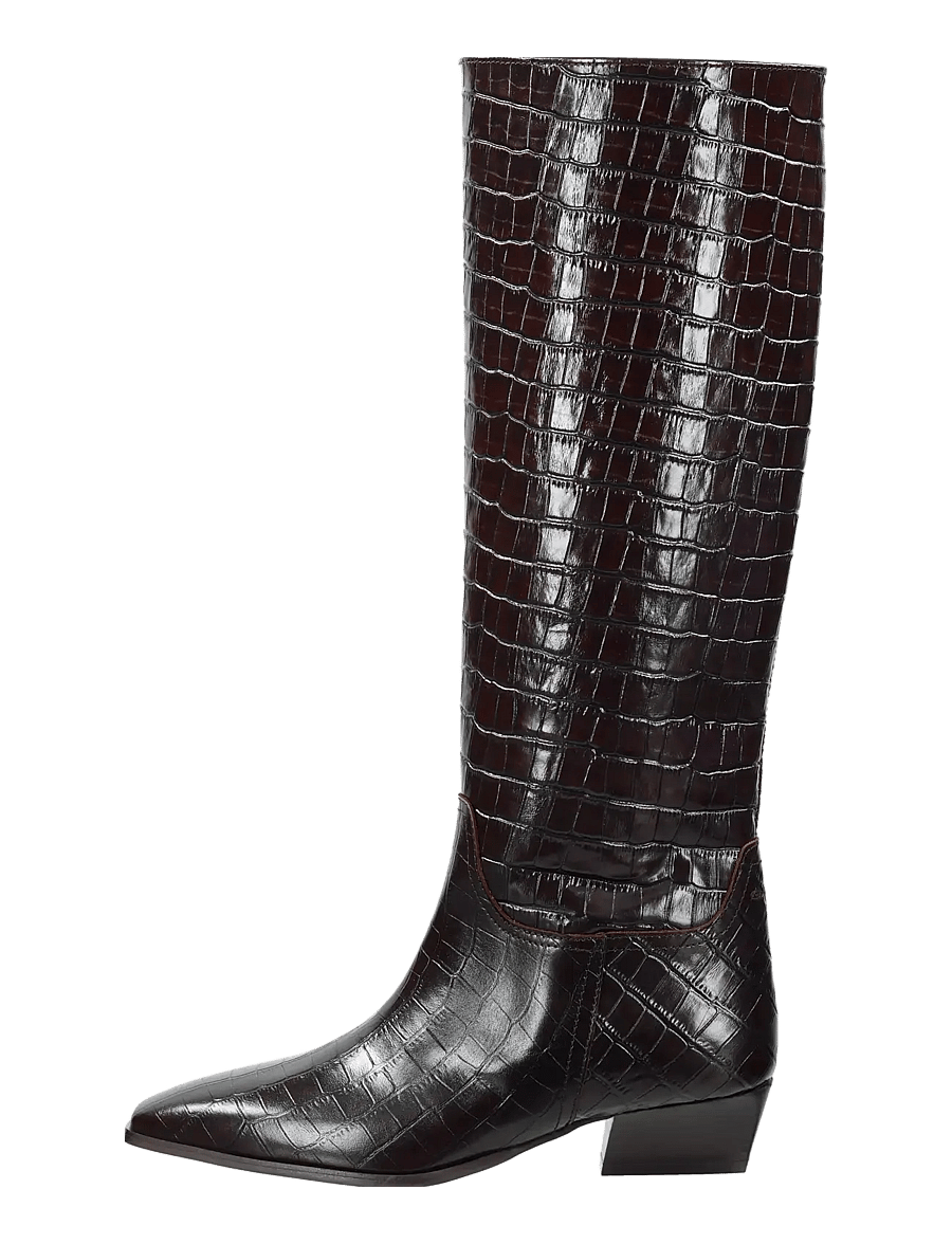 Gant - Bassotte Long Shaft Boot - knähöga stövlar - dark brown - 3