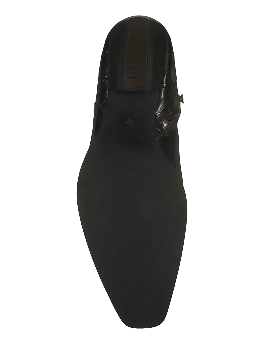 Gant - Bassotte Long Shaft Boot - knähöga stövlar - dark brown - 4