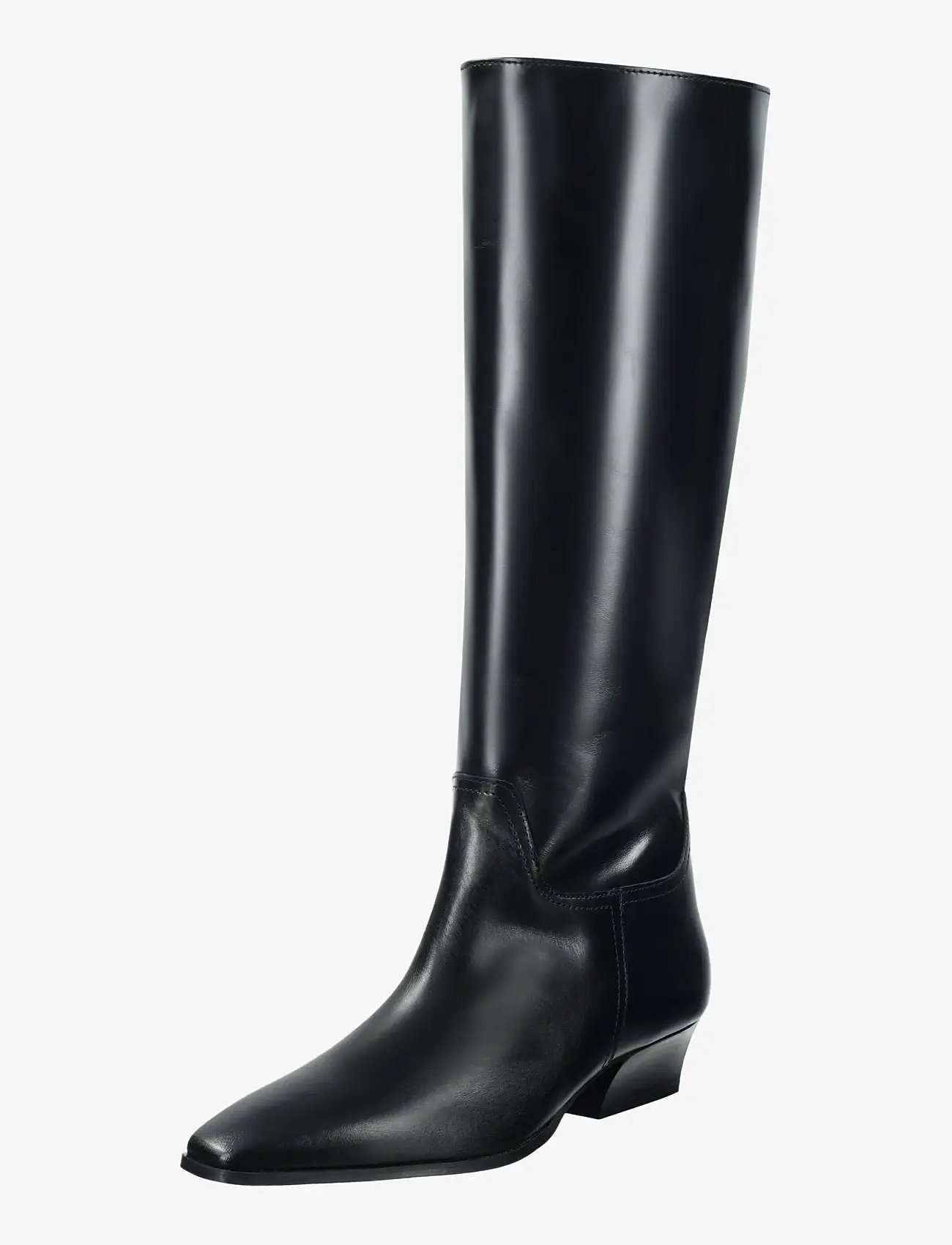 GANT - Bassotte Long Shaft Boot - knähöga stövlar - black - 0
