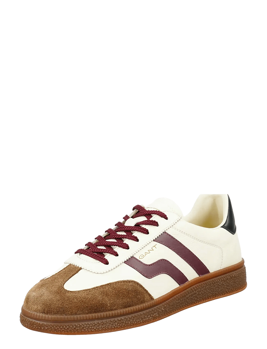 Gant - Cuzmo Sneaker - sneakers - yvory/brown - 0